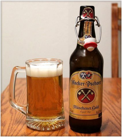 Hacker Pschorr Munchner Gold European Beer Blog
